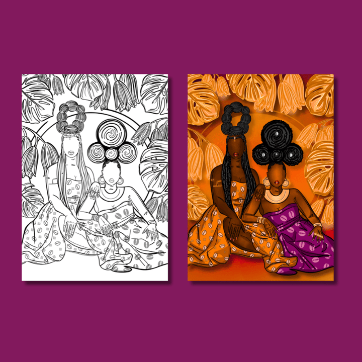 coloriage à imprimer Braided Grace 2