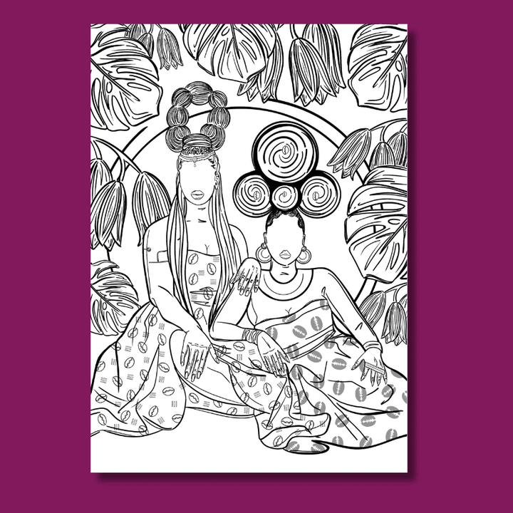 coloriage à imprimer Braided Grace