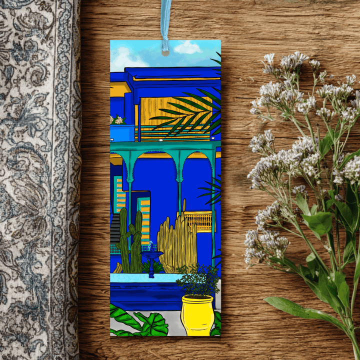 marque page jardin majorelle 