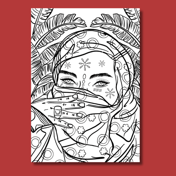 Coloriage à imprimer Perles des Comores