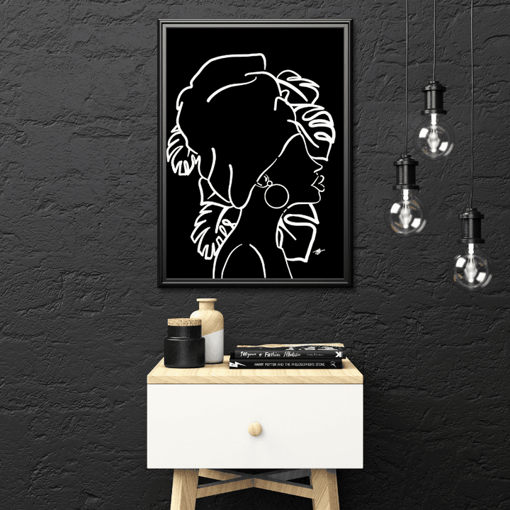 mockup afro art ethnic vibes minimaliste 
