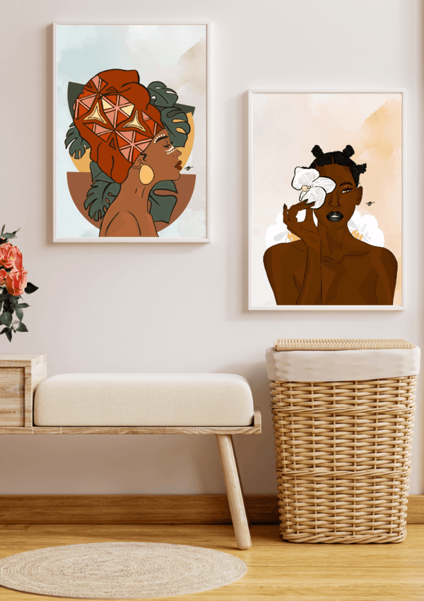 illustrations afro art lueur d'ailleurs 