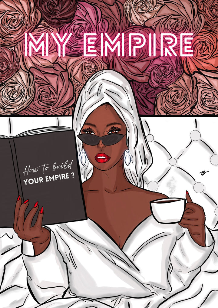 Affiche - Build my empire - Afro Garden
