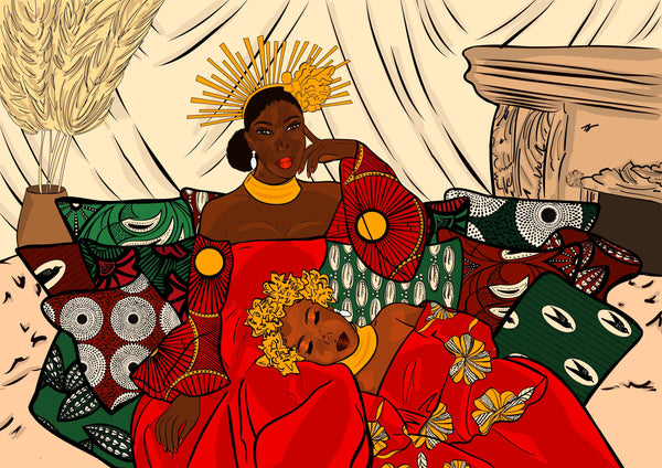 Affiche - Merry Xwax - Afro Garden