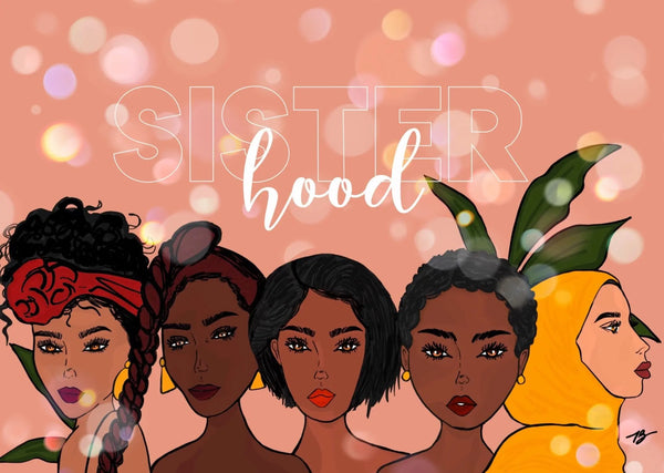Affiche - Sisterhood - Afro Garden